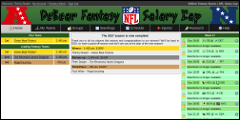 DeBear Fantasy NFL Salary Cap Homepage