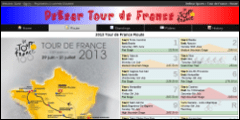 DeBear Tour de France Stage List